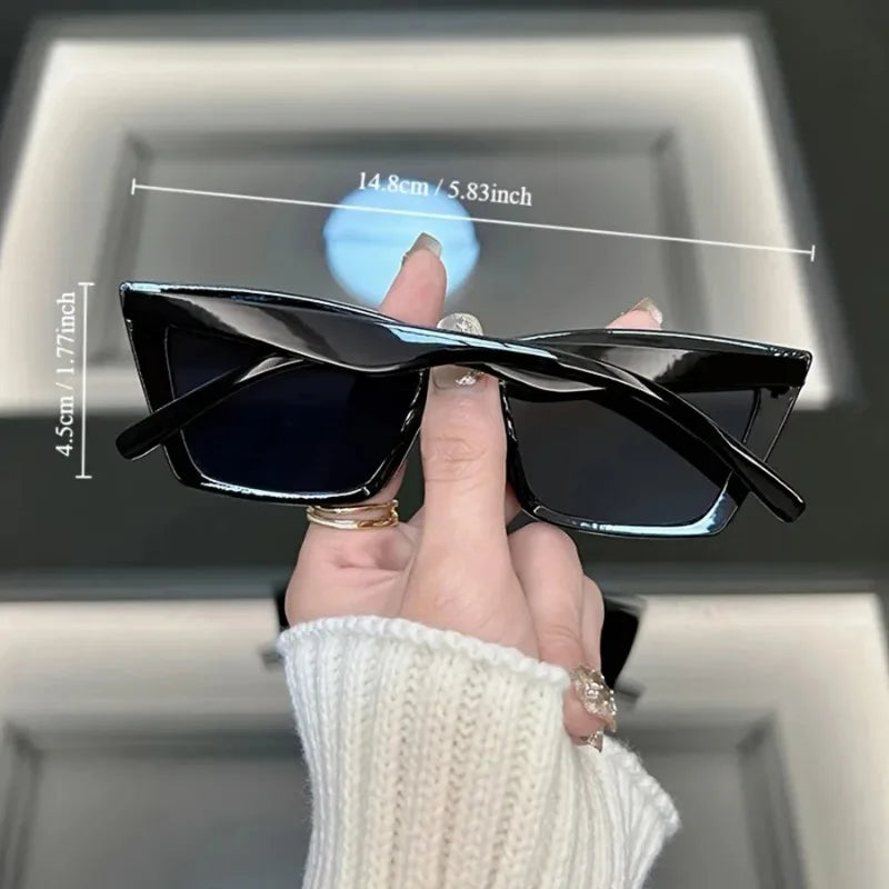 Fashion Cat Eye Retro Sunglasses Women Men Brand Anti-UV Sun Glasses Female Male Mirror Outdoors Travel Shades