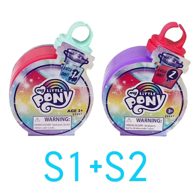 Hasbro My Little Pony Collection Surprise Treasure Hunt Blind Box Doll Gifts Toy Model Anime Figures Collect Ornaments