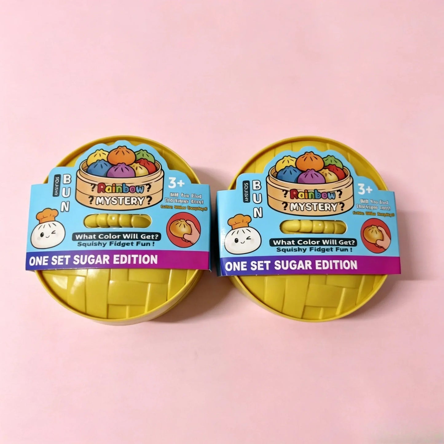 Juguete antiestrés de presión con forma de dumpling, bonito y colorido, de levantamiento lento, para niños y adultos, regalo ant