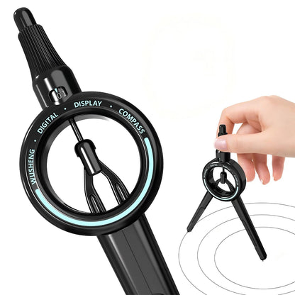 Compass Geometry Tool Visible Radius Math Compass Compatible with Lead School Supplies Student Drafting Drawing Circle Tools