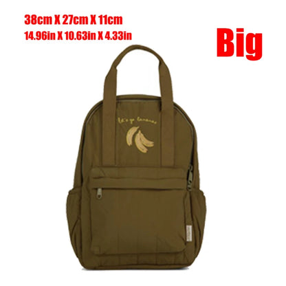 KS Baby Backpack Primary Schoolbag Kindergarten Kids Bags Brand Traveling Mom Cherry Lemon Children's Boys Girls Gift Storage