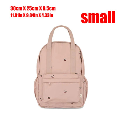 KS Baby Backpack Primary Schoolbag Kindergarten Kids Bags Brand Traveling Mom Cherry Lemon Children's Boys Girls Gift Storage