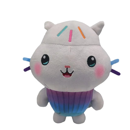 Animals Plush Gabby Dollhouse Lovely Plush Gaby Toy Plush House Cat Doll Cartoon Stuffed Animals Mermaid Cat Plushie Dolls Kids