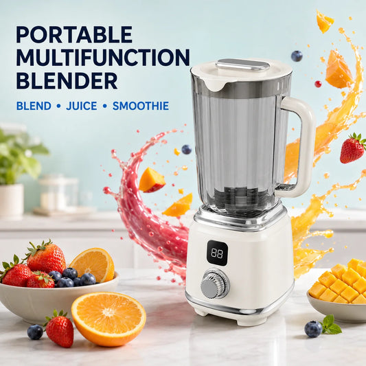 Portable Cordless Blender With 3000mAh Battery, 600ml Juicer Cup, Type-C Charging, Self-Cleaning Smoothie Maker For Travel
