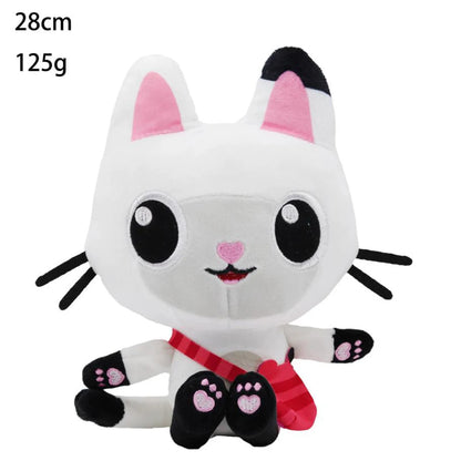 2025 New Style Gabby Dollhouse Plush Toy Mercat Cartoon Stuffed Animals Mermaid Cat Plushie Doll Kids Birthday Christams Gifts