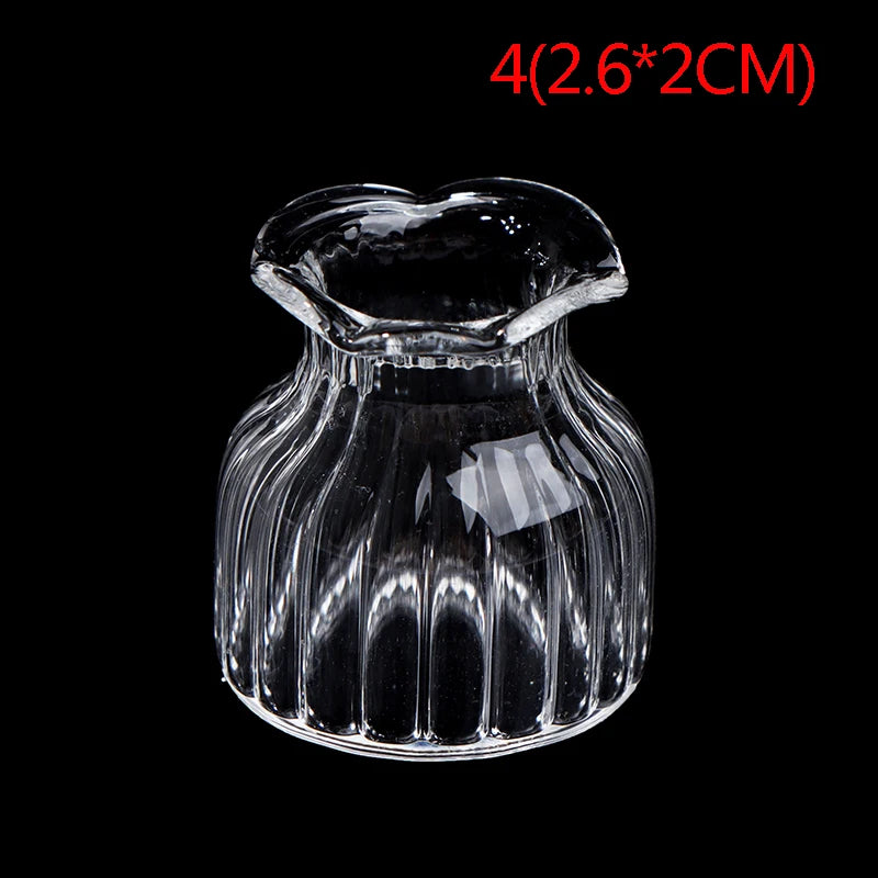Miniature Glass Vase — Dollhouse & Shelf Decor