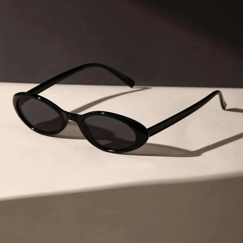 Sexy Small Oval Women's Sunglasses New Fashion Leopard Brown Sun Glasses Female Retro Colorful Shade UV400 Eyeglass