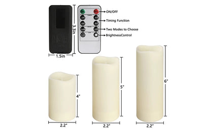 24-144 units/set of waterproof indoor flameless LED candle lights wholesale, party supplies for gatherings and festivals