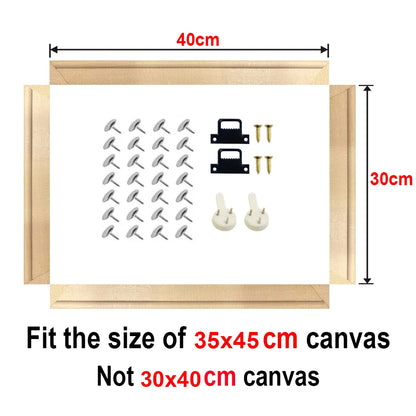 180+ Sizes DIY Wood Frames 60x90 70x100 40x50 30x40 Canvas Oil Painting Frames Wood Frame for Diamond Painting Wall Art Frame