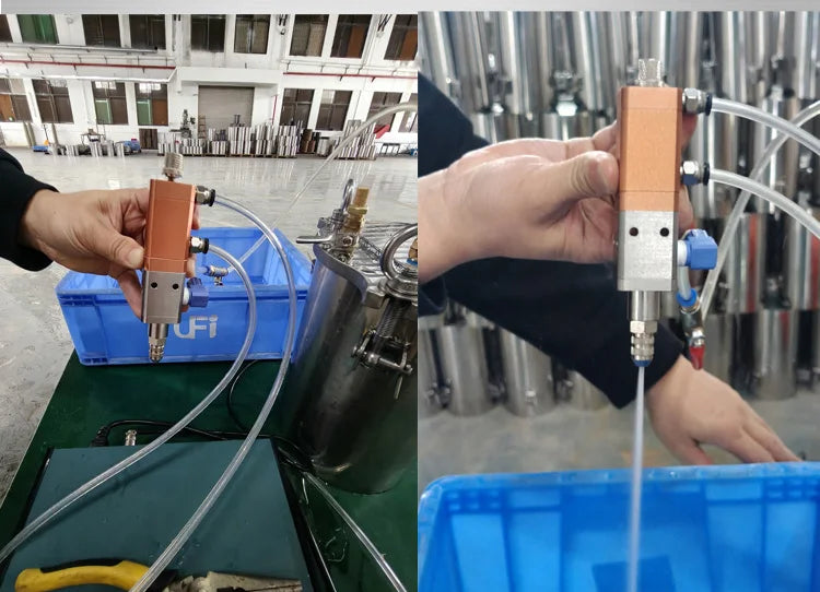 3131 Suck Back Large Flow Viscosity Adjustable Precision Glue Dispensing Valve