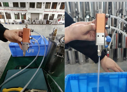 3131 Suck Back Large Flow Viscosity Adjustable Precision Glue Dispensing Valve