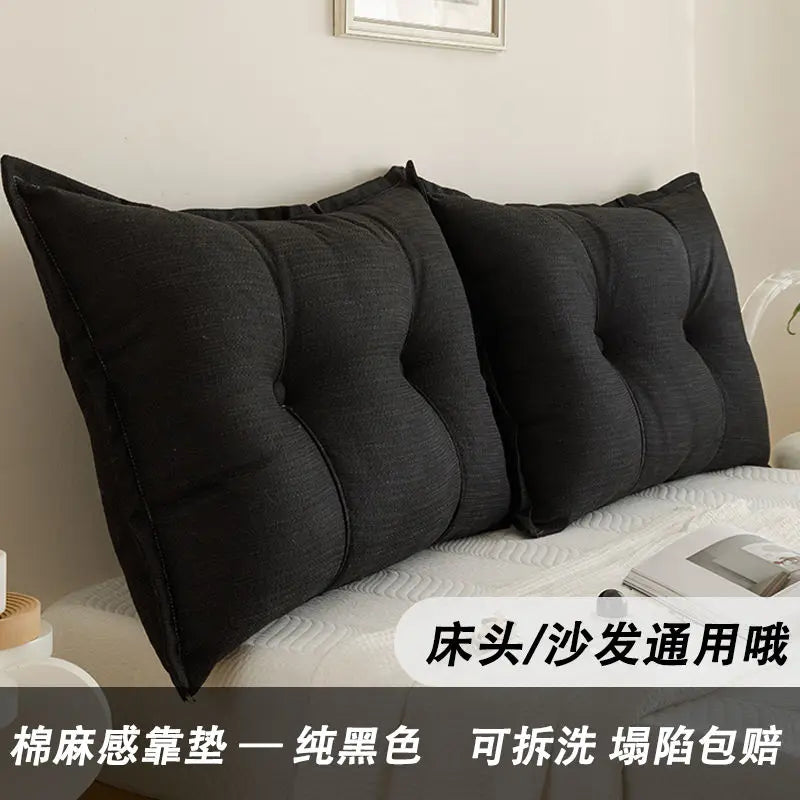 60CM Creativity Modern Headboard Cushion Living Room Sofa Backrest Lumbar Soft Bag Pillow Bedroom Reading Pillow Tatami Cushion