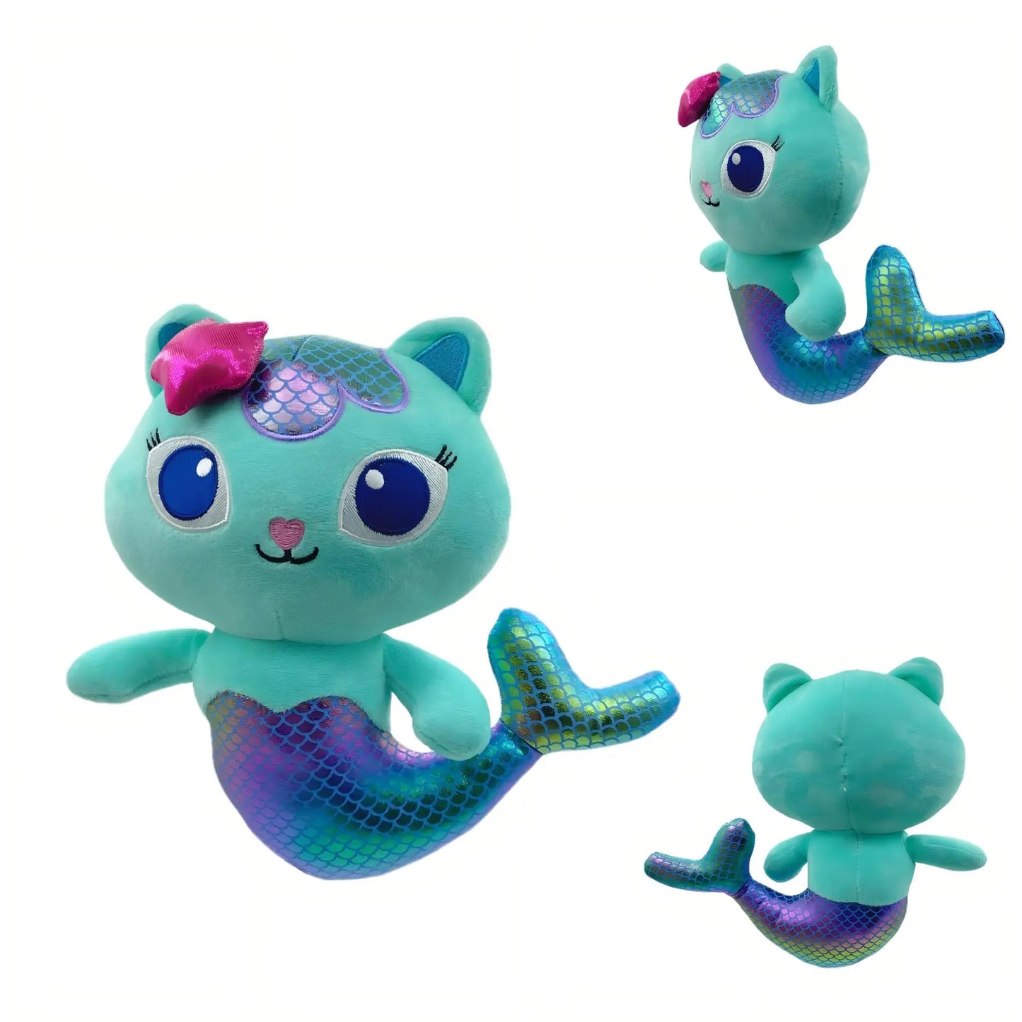 Animals Plush Gabby Dollhouse Lovely Plush Gaby Toy Plush House Cat Doll Cartoon Stuffed Animals Mermaid Cat Plushie Dolls Kids