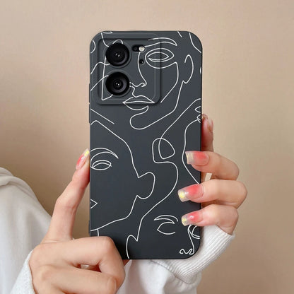 For Xiaomi 13T Pro Case Love Heart Soft Liquid Silicone Camera Protection Back Cover For Xiaomi13T 13TPro Anti Drop Phone Cases