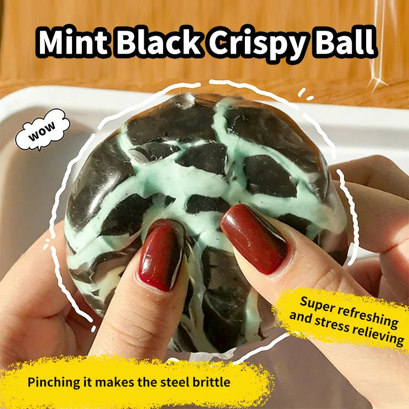 Chocolate Ball Butter Stick Squishy Figurines Realistic Dessert Stress Relief Decoration Home Office Ornaments Gifts Collections