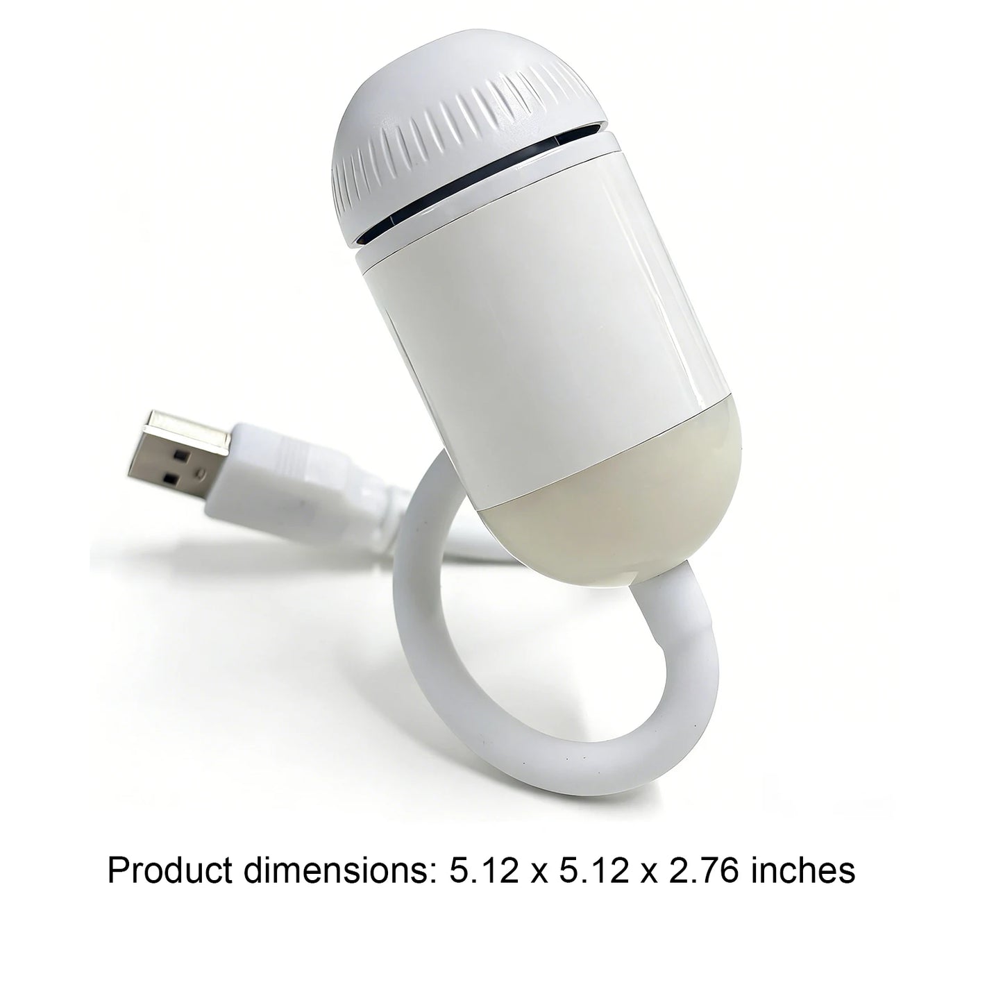 2-in-1 Mini Galaxy Star Projector Night Light USB 360° Rotatable LED Starry Sky Ambient Lamp Sleep Lighting for Bedroom Decor