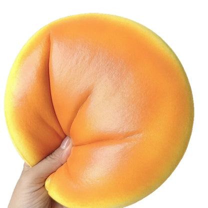 Simulated Simulated Cheese Cake Squeeze Toy Slow Rising Oversized Bread Squishy Toy Realistic Soft Elastic Sensory Fidget Bread