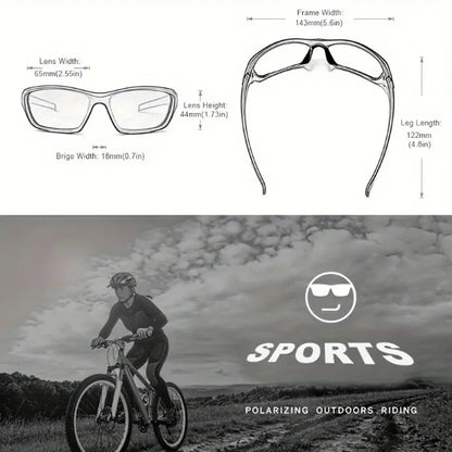 1/3pcs Advanced Cool Fantasy Surround Fashion Glasses,Men's and Women's Outdoor Sports,Cycling,Fishing,Hiking Sunglasses