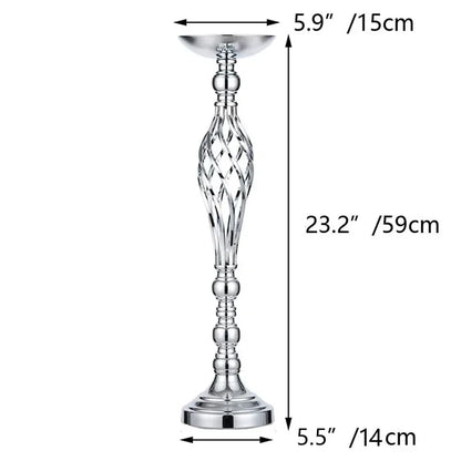 Home Table Candle Holder Arrangement Gold Iron Vase Twisted Path Candle Holder Wedding Flower Wedding Props Home Furnishings