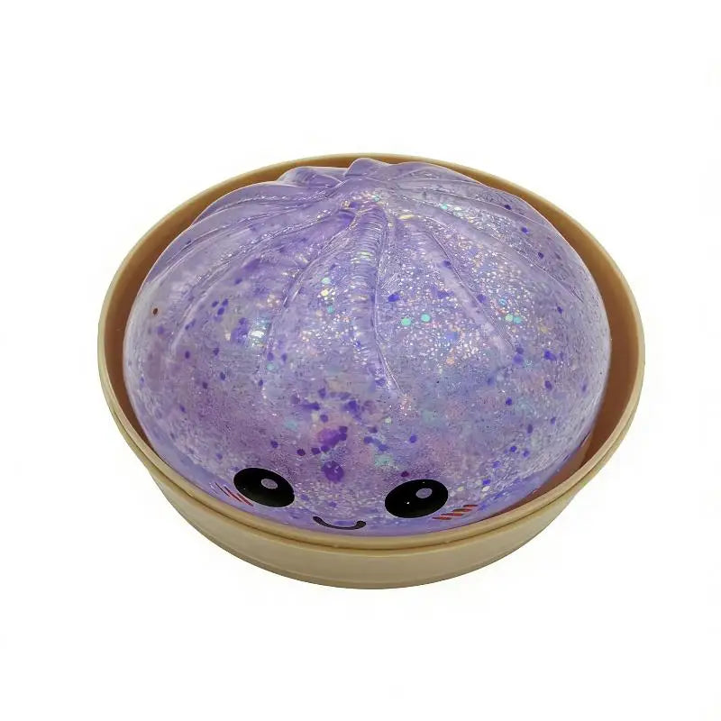 ^Oversized Rainbow Dumpling Squishies Soft Slow Rebound Sensory Squeeze Toy Relief Anxiety Fidget Stress Ball For ADHD Autism