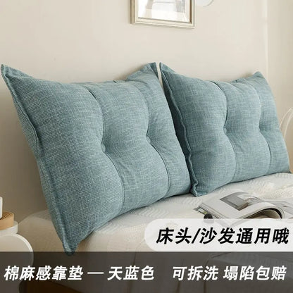 60CM Creativity Modern Headboard Cushion Living Room Sofa Backrest Lumbar Soft Bag Pillow Bedroom Reading Pillow Tatami Cushion