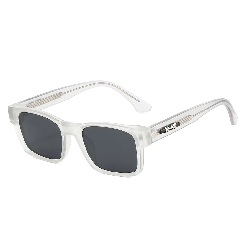 Quality Men Square Polarized Sunglasses Men Metal Core Sun Glasses Travel Hiking Beach Fishing Eyewear UV400 Gafas De Sol