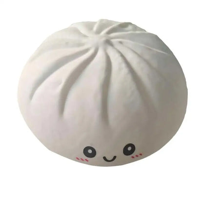 Squishy Stress Relief Dumpling Toy 25cm Oversize Cute Squeeze Sensory Toy for Adult Teen Leisure Time Use