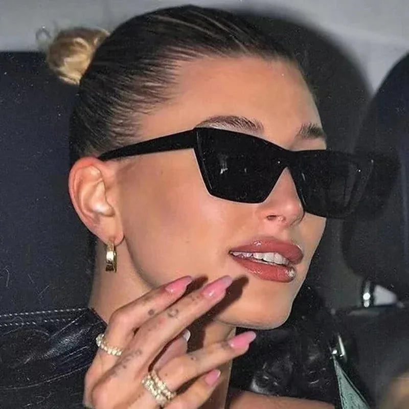 Fashion Cat Eye Retro Sunglasses Women Men Brand Anti-UV Sun Glasses Female Male Mirror Outdoors Travel Shades