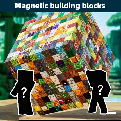 Magnetic Building Blocks Toy Building Blocks Full Set of Children's DIY Assembly Toy Building Blocks Table Building Games June 1