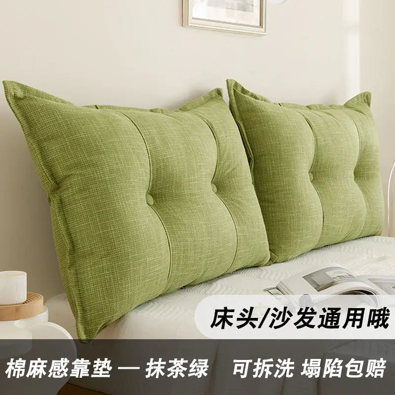 60CM Creativity Modern Headboard Cushion Living Room Sofa Backrest Lumbar Soft Bag Pillow Bedroom Reading Pillow Tatami Cushion