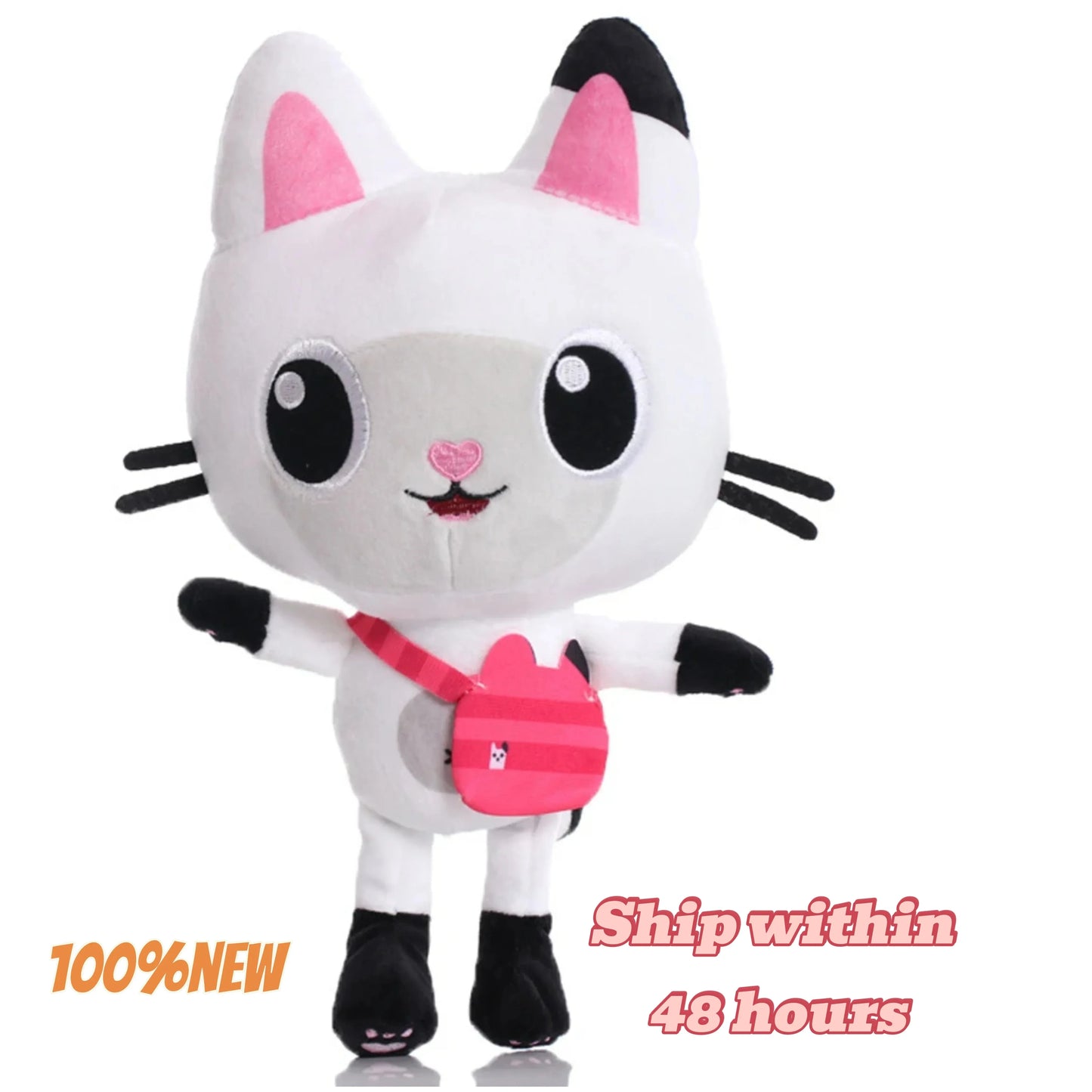 Gabby Dollhouse Plush Toy Mercat Cartoon 8 Styles Animal Mermaid Cat Soft Stuffed Doll Kids Birthday Christmas Gifts