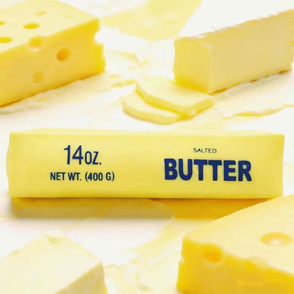14/23CM Butter Stick Fidget Toys Squishy Elastic Cheese Stick Funny Decompression Stress Anxiety Relief Squeeze Prank Toy Relax