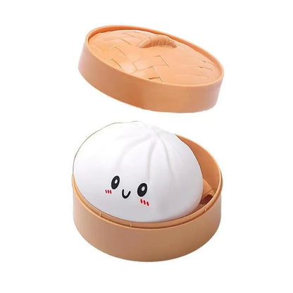 Cute Squishy Dumpling Ball Simulation Stress Relief Toy Soft Slow Rebound for School Office Desk Relaxation