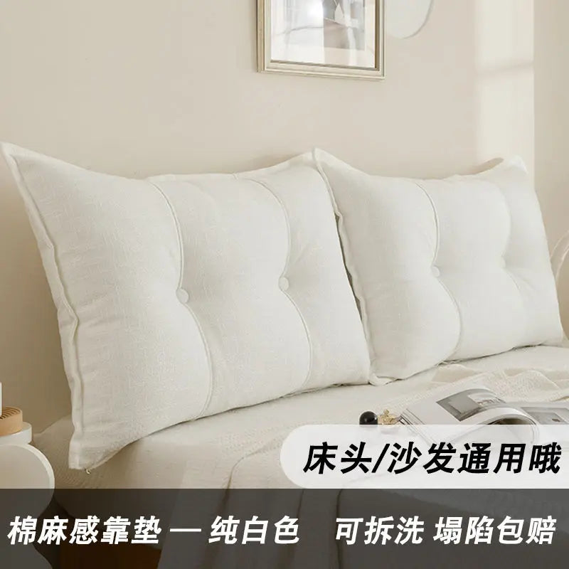 60CM Creativity Modern Headboard Cushion Living Room Sofa Backrest Lumbar Soft Bag Pillow Bedroom Reading Pillow Tatami Cushion