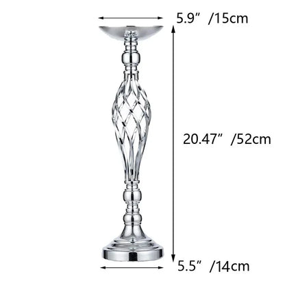 Home Table Candle Holder Arrangement Gold Iron Vase Twisted Path Candle Holder Wedding Flower Wedding Props Home Furnishings