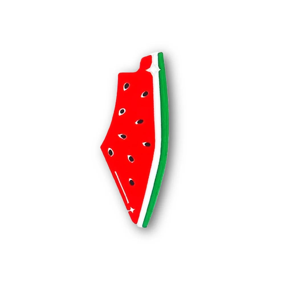 Simulation Watermelon Keychain Cute Summer Fruit Watermelon Pendant Keyring Car Backpack Key Holder Geometric Personalized Gift