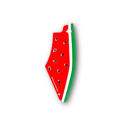 Simulation Watermelon Keychain Cute Summer Fruit Watermelon Pendant Keyring Car Backpack Key Holder Geometric Personalized Gift
