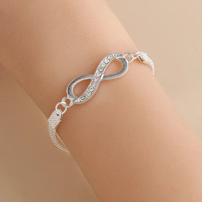 Vintage Woven Strap Bracelet Stainless Steel Watch Strap Bracelets for Women Daily Simple Versatile High-end Jewelry Gifts
