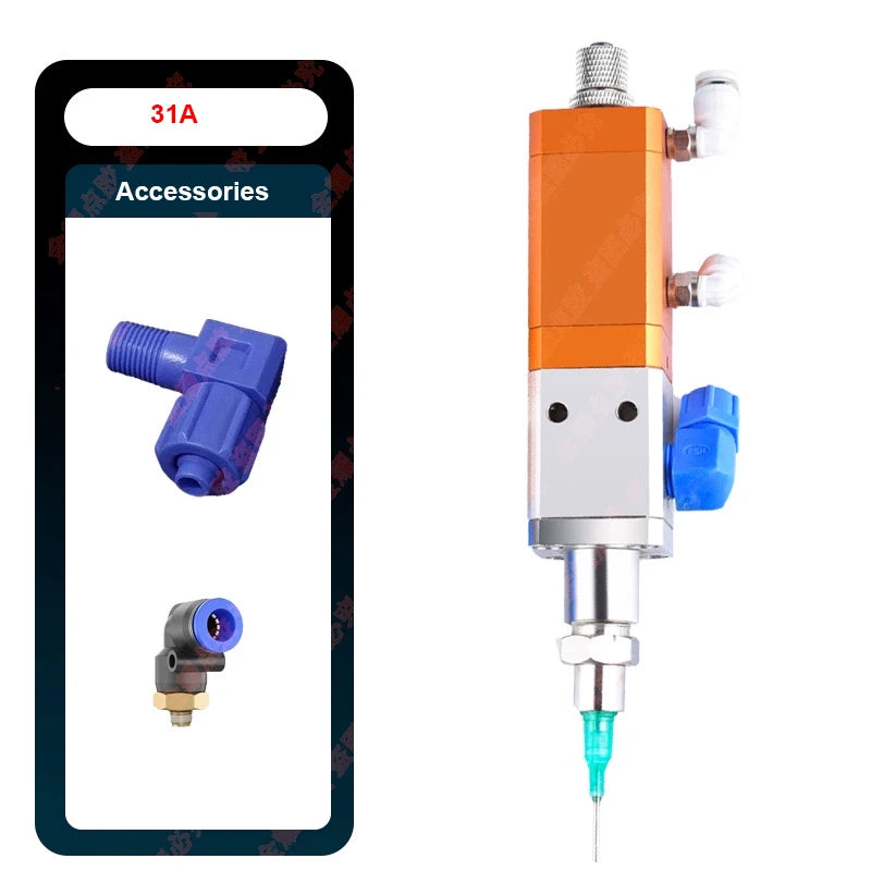 3131 Suck Back Large Flow Viscosity Adjustable Precision Glue Dispensing Valve