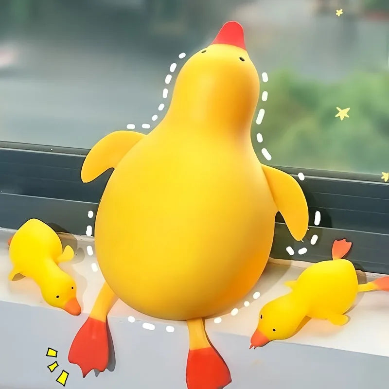 Cute Goose and Duck Antistress Squishy Fidgets Toys – Decompression Stretch Toys for Kids & Adults, Best Gift for Friends