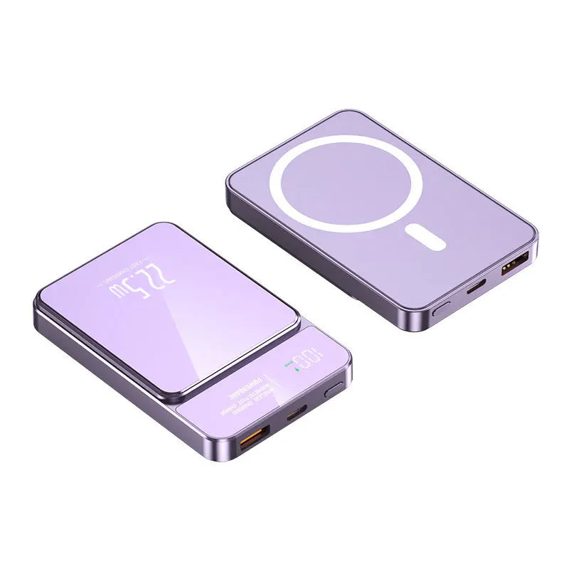 10000mAh Magnetic Power Bank 20W Wireless Powerbank Slim Portable Battery Charger for MagSafe iPhone 17 16 15 Samsung 24 23