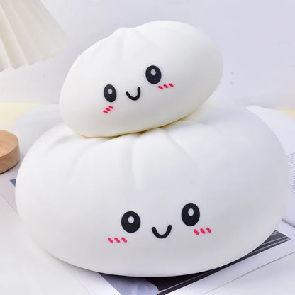 25cm Large Dumpling Squishy Oversized Buns Anti Stress Reliever Fidget Birthday Gift Soft Food Pillow Decor