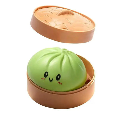 Cute Squishy Dumpling Ball Simulation Stress Relief Toy Soft Slow Rebound for School Office Desk Relaxation