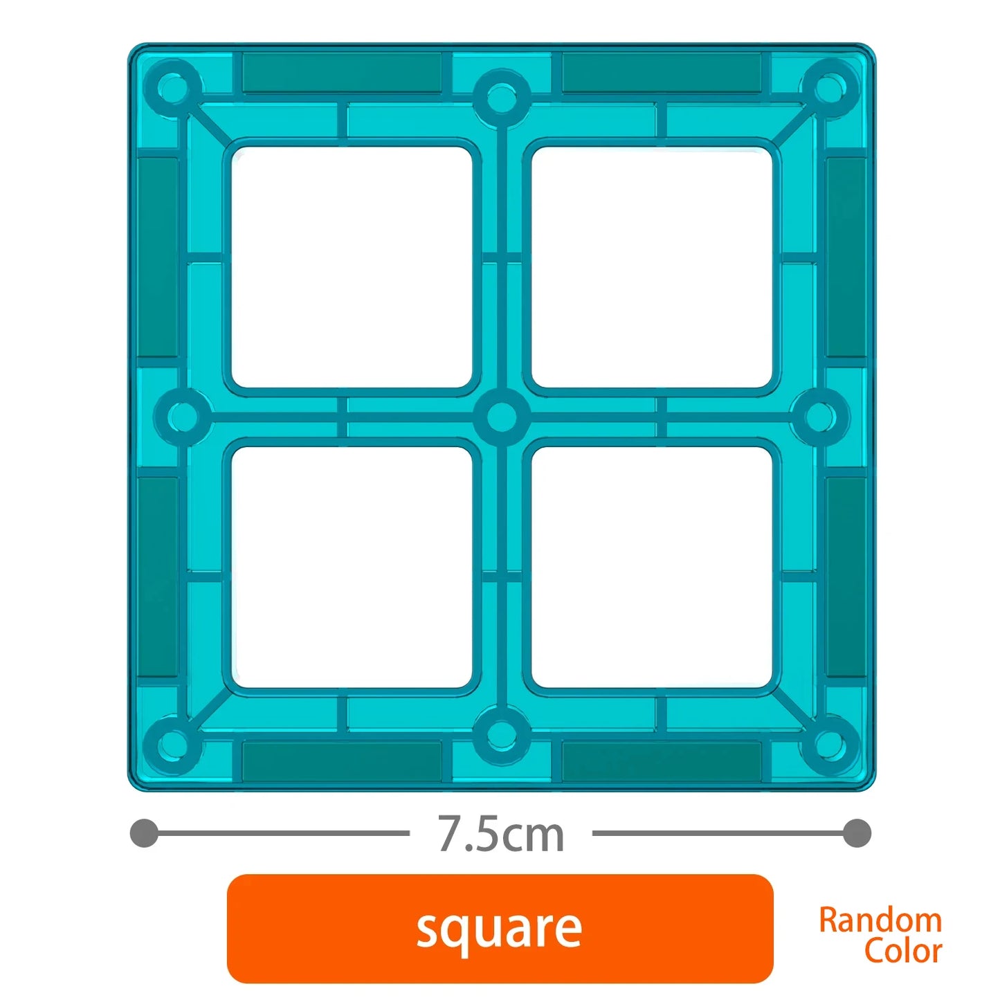 Magnetic Tiles Magnetic Building Blocks Construction Set Magnet Tiles Children Montessori Educational Toys For Boy Girl Kid Gift