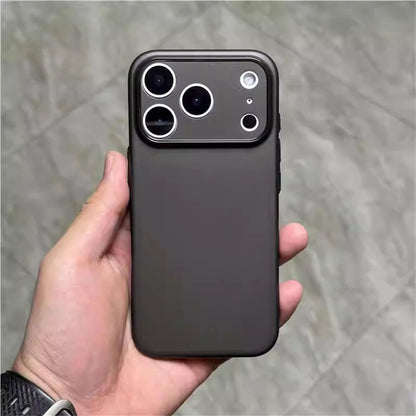 Ultra Thin Matte Translucent Soft TPU Case For iPhone 17 Pro Max Air 16 15 14 Plus 13 12 Button Camera Full Protection Slim Cove