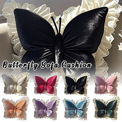 Butterfly Shape Office Pillow Cushion Throw Pillow Pink Decorative Living Room Bow Bedroom Car Sofa Cushion Home Decoration