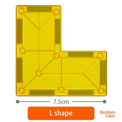 Magnetic Tiles Magnetic Building Blocks Construction Set Magnet Tiles Children Montessori Educational Toys For Boy Girl Kid Gift