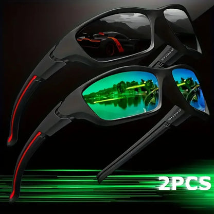 1/3pcs Advanced Cool Fantasy Surround Fashion Glasses,Men's and Women's Outdoor Sports,Cycling,Fishing,Hiking Sunglasses