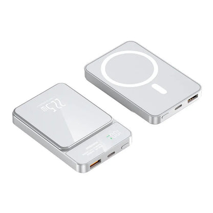 10000mAh Magnetic Power Bank 20W Wireless Powerbank Slim Portable Battery Charger for MagSafe iPhone 17 16 15 Samsung 24 23