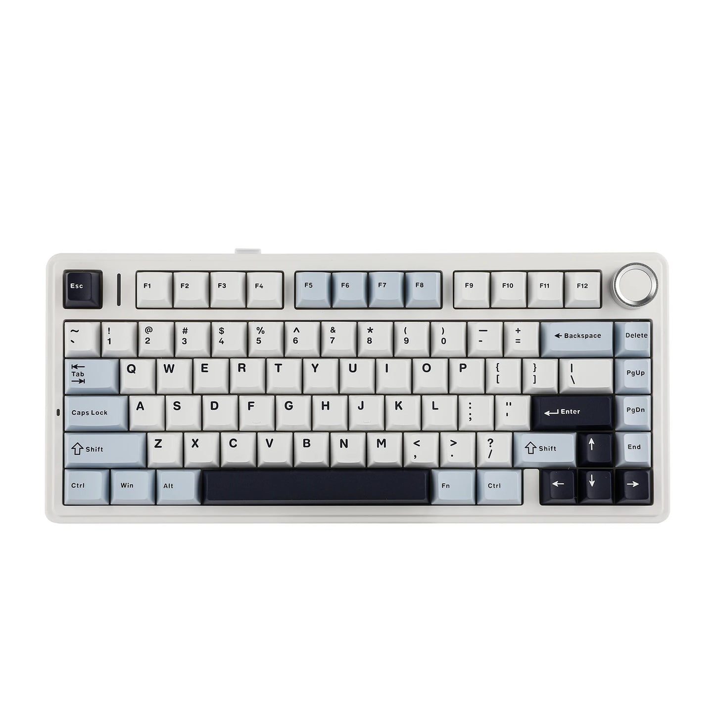EPOMAKER X AULA F75 75% ANSI Hot-Swap Gasket Bluetooth 5.0/2.4G Wireless/Wired Mechanical Keyboard PBT Keycaps for Mac/Win